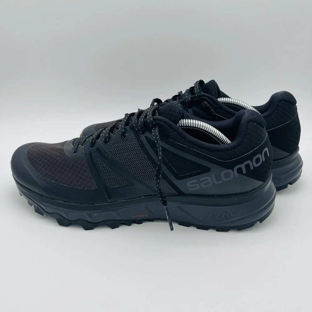 SALOMON TRAILSTER GTX Men's Athletic Sneakers Black Color Sz 11